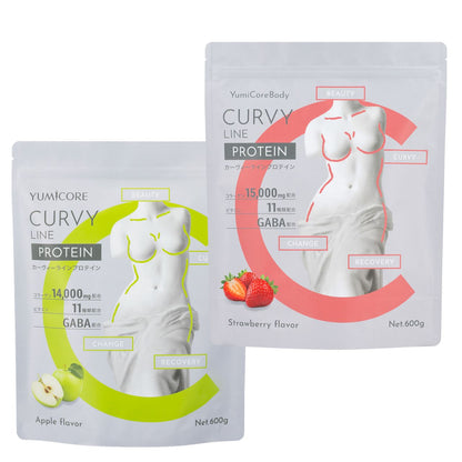 【定期便】CURVY LINE PROTEIN 600g×2袋セット