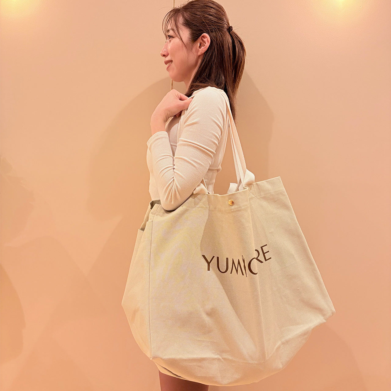 【ポイント交換品】YUMICOREトートバッグ ネイビー(カタログ)